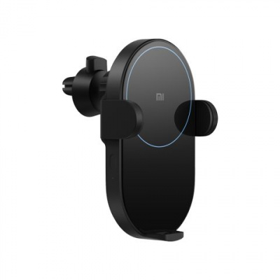 Автомобильный держатель смартфона с беспроводной зарядкой Xiaomi Mi Wireless Car Charger 20W +Qi (Black/Черный)