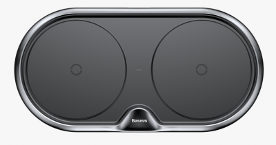 Беспроводное зарядное устройство Qi Baseus Dual Wireless Charger 15W (Black/Черный)