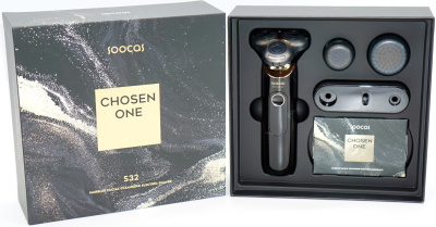 Электробритва Xiaomi Soocas Marbled Facial Electric Shaver S32 (Black)