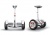 Гироскутер Segway Xiaomi Ninebot mini Pro (White/Белый)