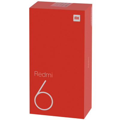 Смартфон Xiaomi Redmi 6 64GB/4GB (Black/Черный)