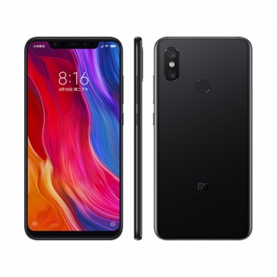 Смартфон Xiaomi Mi8 256GB/6GB (Black/Черный)