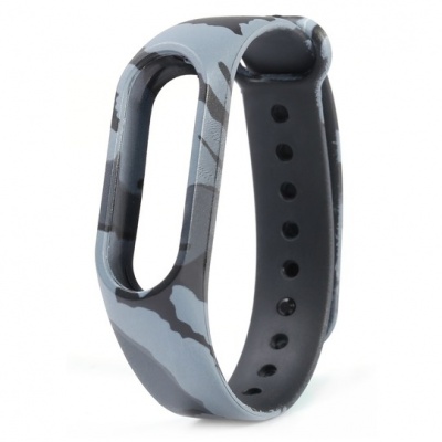 Ремешок для Mi Band 1/2 Xiaomi Band Black&Grey Khaki