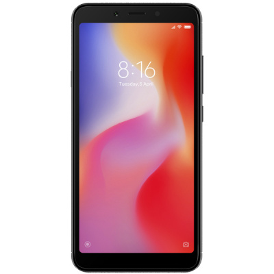 Смартфон Xiaomi Redmi 6 64GB/4GB (Black/Черный)