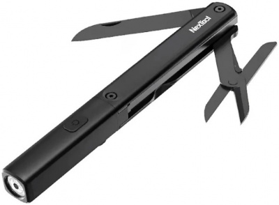 Мультитул+Фонарик Xiaomi NexTool Multi-Purpose Pen N1 (Black/Черный)
