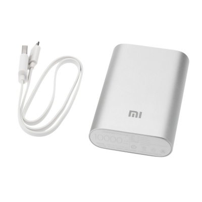 Внешний аккумулятор Xiaomi Mi Power Bank 10000 mAh (Silver/Серебристый)