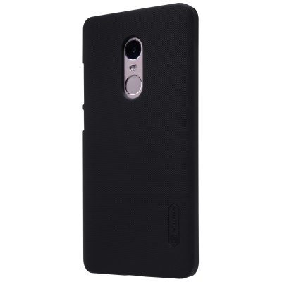 Чехол для Xiaomi Redmi Note 4 Nillkin Super Frosted Shield Black (Черный)