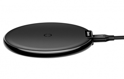 Беспроводное зарядное устройство Qi Baseus iX Desktop Wireless Charger (Black/Черный)