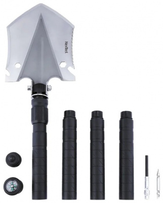 Тактический посох-лопата Xiaomi NexTool Outdoors Multifunctional Shovel 1000mm (Black/Черный)