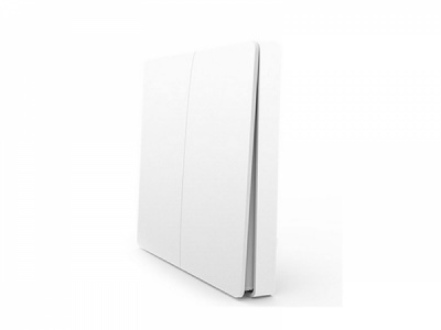 Умный выключатель Xiaomi Acara Smart Light Switch двойной (White/Белый)