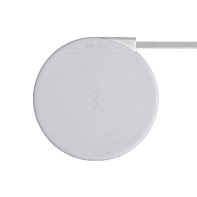 Беспроводное зарядное устройство Qi Xiaomi VH Wireless Charger 10W (Silver/Серый)