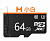 Карта памяти microSD Xiaomi ImiLab 64Gb Class 10 U3 100MB/sec