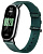 Фитнес-браслет Xiaomi Mi Band 8, кожаный ремешок (Green/Зеленый)