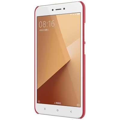 Чехол для Xiaomi Redmi Note 5A Nillkin Super Frosted Shield (Red/Красный)