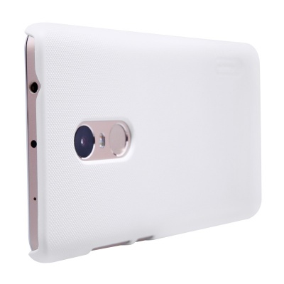 Чехол для Xiaomi Redmi Note 4 Nillkin Super Frosted Shield White (Белый)
