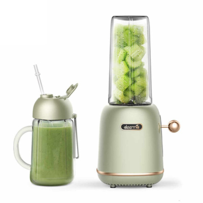 Блендер Xiaomi Deerma Electric Portable Retro Juiser (Green/Зеленый)