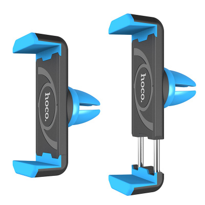 Автомобильный держатель смартфона Hoco Car Holder Air Outlet (Blue/Синий)