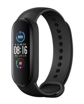 Фитнес-браслет Xiaomi Mi Band 5 (Black/Черный)