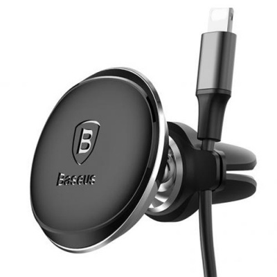 Держатель смартфона Baseus Magnetic Cable Clip (Black/Черный)