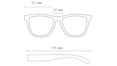 Очки солнцезащитные Xiaomi Turok Steinhardt hipster traveler (Black)