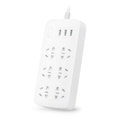 Сетевой фильтр Xiaomi Mi Smart Power Strip 6+3USB (White/Белый)