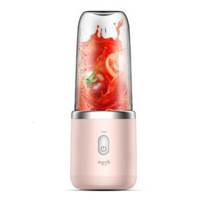 Блендер портативный Xiaomi Deerma Wireless Juicer (Pink/Розовый)
