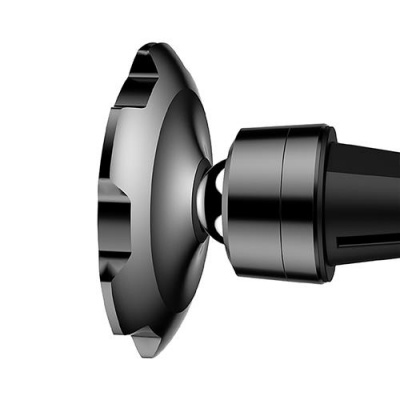 Держатель смартфона Baseus Gyro Magnet Car (Black/Черный)