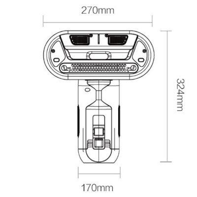 Пылесос беспроводной Xiaomi SWDK Handheld Vacuum Cleaner (White/Белый)