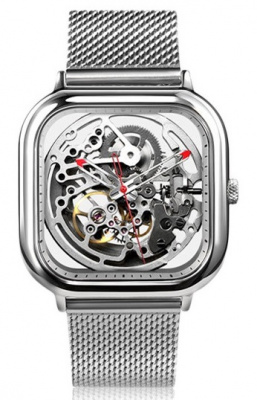 Часы механические с автоподзаводом Xiaomi Ciga Design Mechanical Watch (Silver)