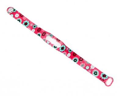 Ремешок для Mi Band 1/2 Xiaomi Band Pink Flower