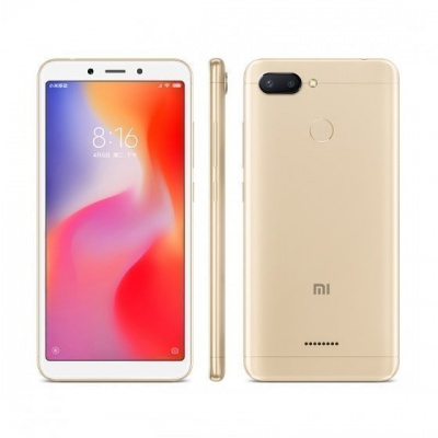 Смартфон Xiaomi Redmi 6 64GB/4GB (Gold/Золотой)