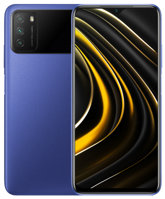 POCO M3 4/64 Gb (Cool Blue/Синий)