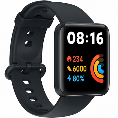 Смарт-часы Xiaomi RedMi Watch 2 Lite RU (Black/Черный)