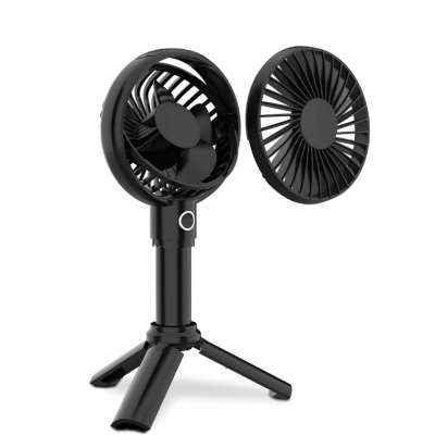 Вентилятор портативный Xiaomi WSKEN Handheld Fan micro-USB  (Black/Черный)
