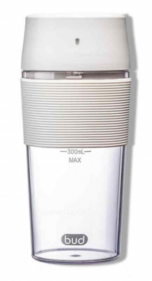 Блендер портативный Xiaomi Bud 300ml Electric Juicer 2x1200mAh (White/Белый)
