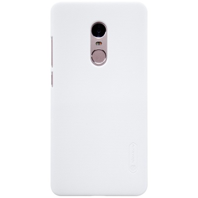 Чехол для Xiaomi Redmi Note 4 Nillkin Super Frosted Shield White (Белый)