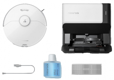 Робот-пылесос Xiaomi Roborock G10 Robotic Vacuum Cleaner Wash and Fill Dock (White/Белый)