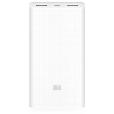 Внешний аккумулятор Xiaomi Mi Power Bank 2 20000 mAh (White/Белый)