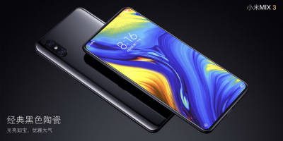 Смартфон Xiaomi Mi MIX 3 128GB/8GB (Black/Черный)