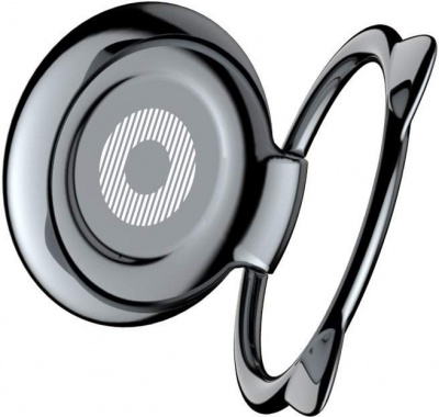 Держатель смартфона кольцо Baseus Cat Ear Ring Bracket (Black/Черный)