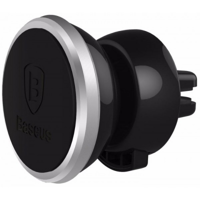 Держатель смартфона Baseus 360 Rotation Magnet Air Vent car (Black/Черный)