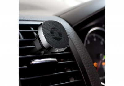 Держатель смартфона Baseus Privity Series Magnet Car (Black/Черный)
