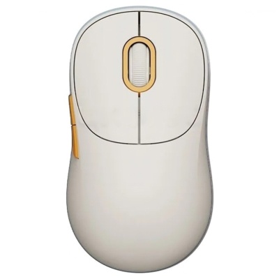Мышь-Bluetooth Xiaomi Mi Portable Mouse 3 Bluetooth+Radio (Вeige/Бежевый)