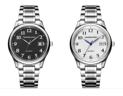 Часы механические с автоподзаводом Xiaomi TwentySeventeen Lightweight Mechanical Watch Heart Series (Silver/Black)