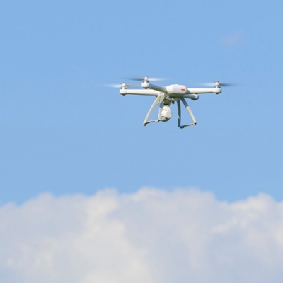 Квадрокоптер Xiaomi Mi Drone 4K (White/Белый)