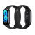 Фитнес-браслет Xiaomi Mi Band 8, силиконовый ремешок (Black/Черный)