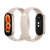 Фитнес-браслет Xiaomi Mi Band 8, силиконовый ремешок (White/Белый)