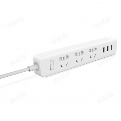Сетевой фильтр Xiaomi Mi USB Power Strip 3 розетки + 3 USB (White/Белый)