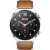 Смарт-часы Xiaomi Mi Watch S1 (1,43"), серебристый стальной корпус, коричневый кожаный ремешок