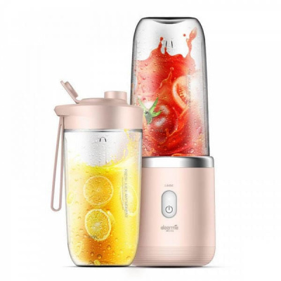 Блендер портативный Xiaomi Deerma Wireless Juicer (Pink/Розовый)
